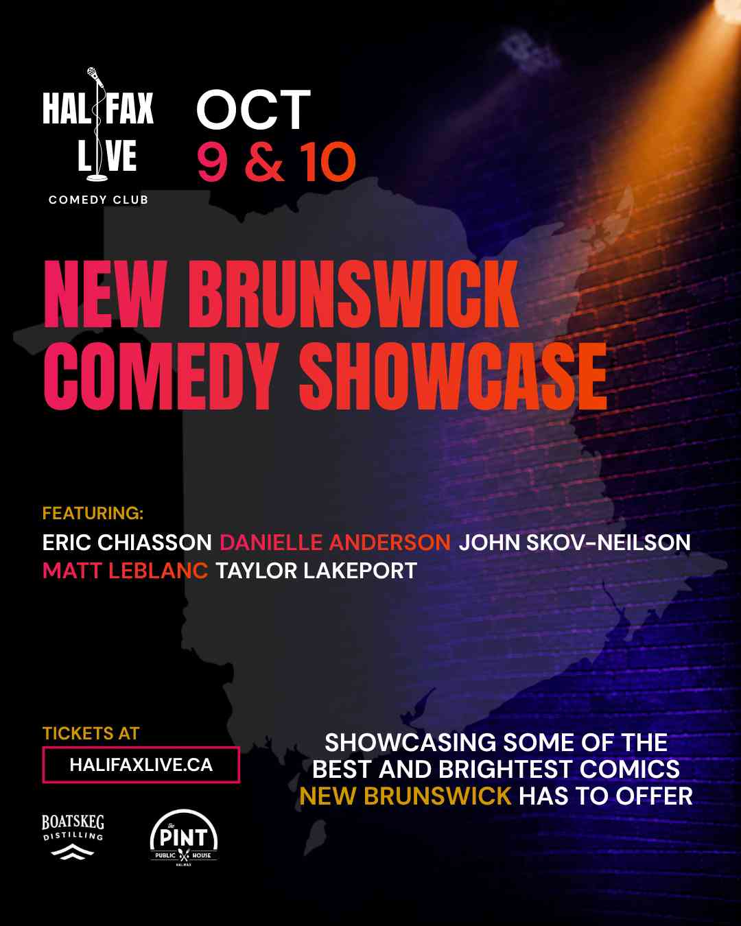 New Brunswick Comedy Showcase