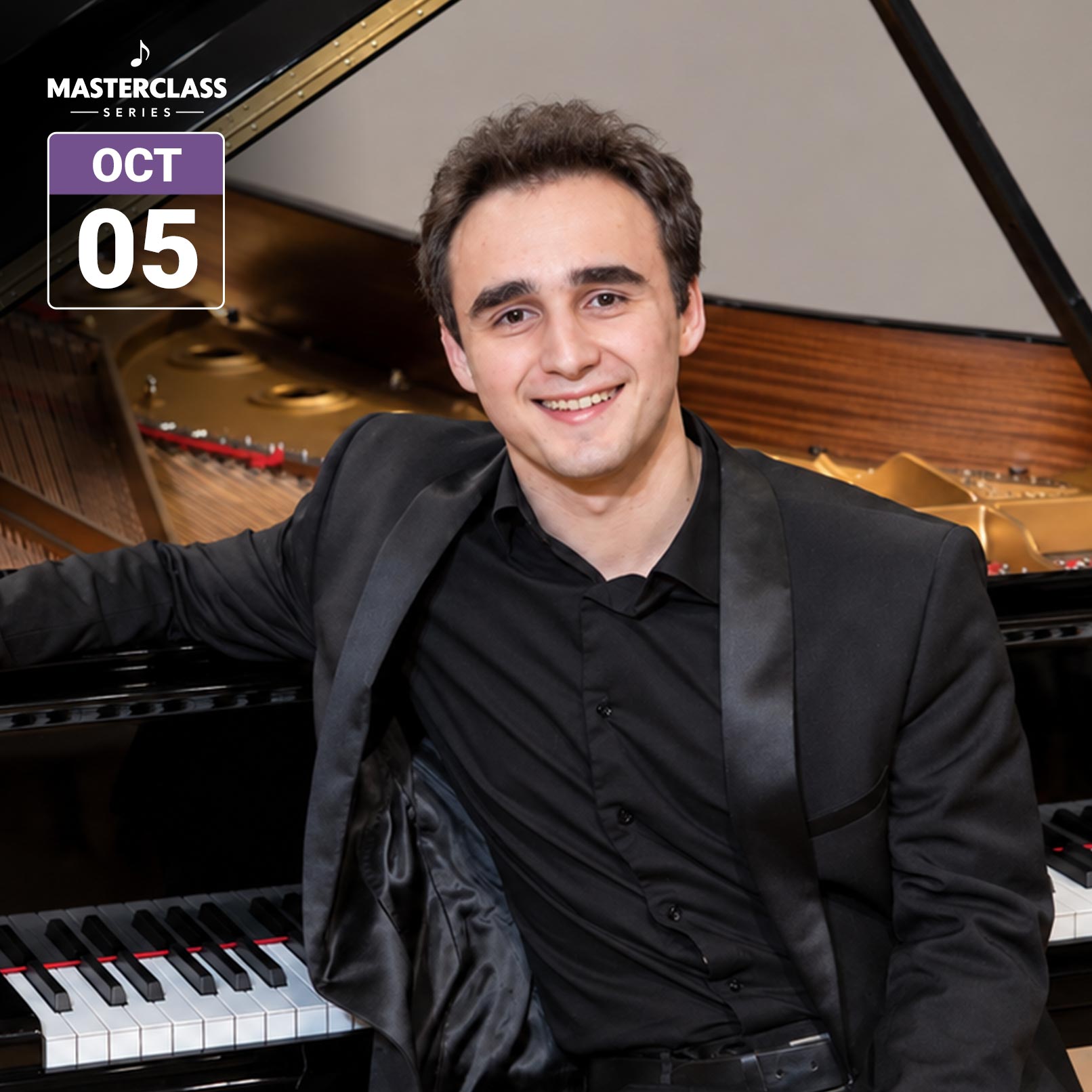 Masterclass with Pianist Illia Ovcharenko