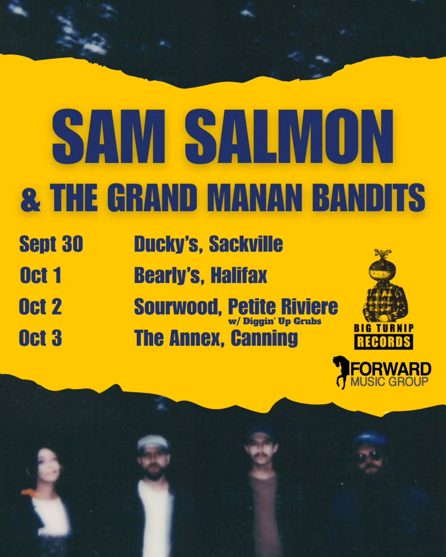 Sam Salmon & The Grand Manan Bandits (Fredericton/Hanwell Rd.)