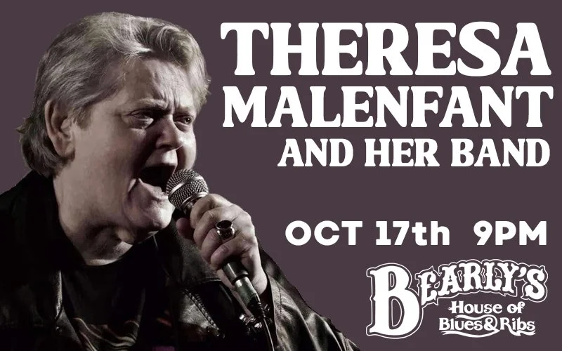 Theresa Malenfant & The Instigators 9pm (Click for tickets)