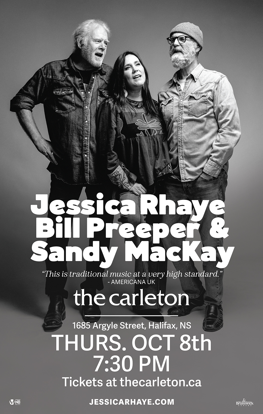 Jessica Rhaye, Bill Preeper & Sandy MacKay