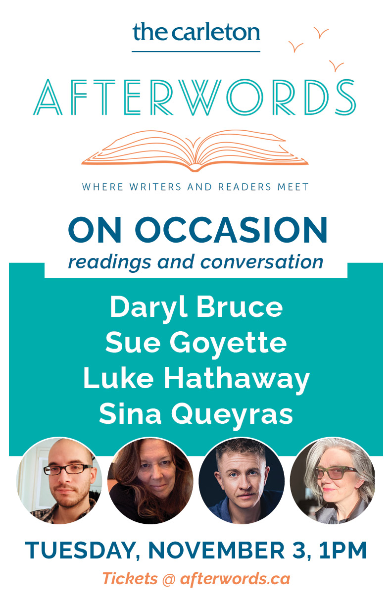 AfterWords Literary Festival - On Occasion: Readings and Conversation