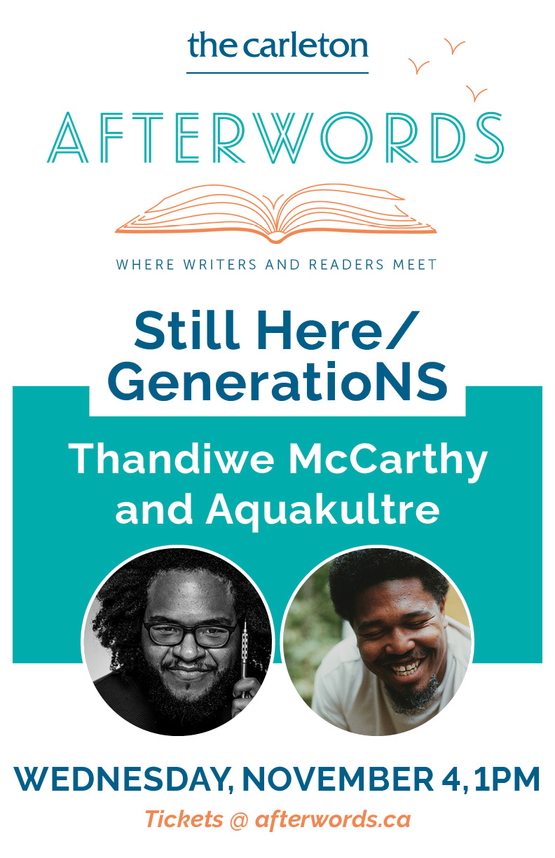 AfterWords Literary Festival: Still Here/GeneratioNS