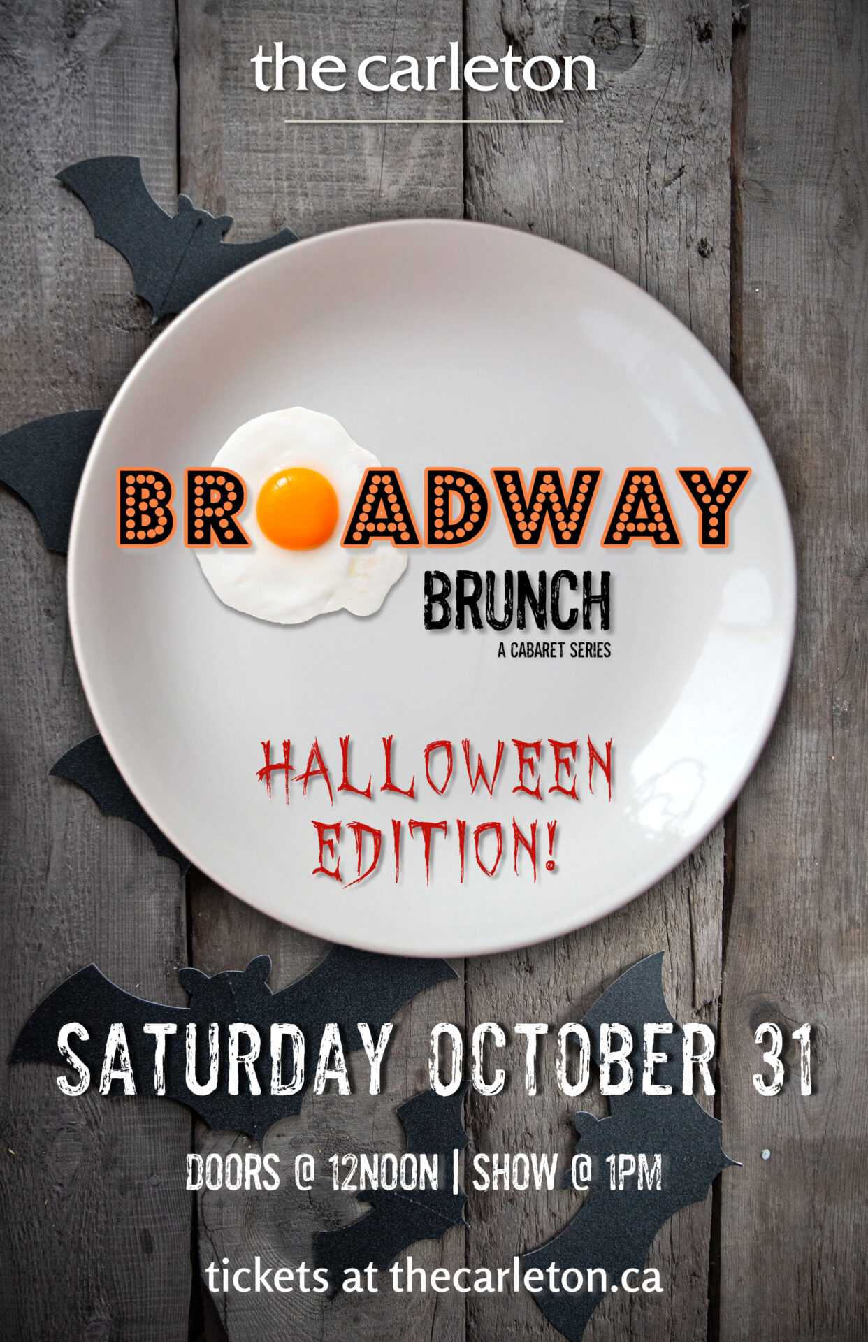 Broadway Brunch: Halloween Edition