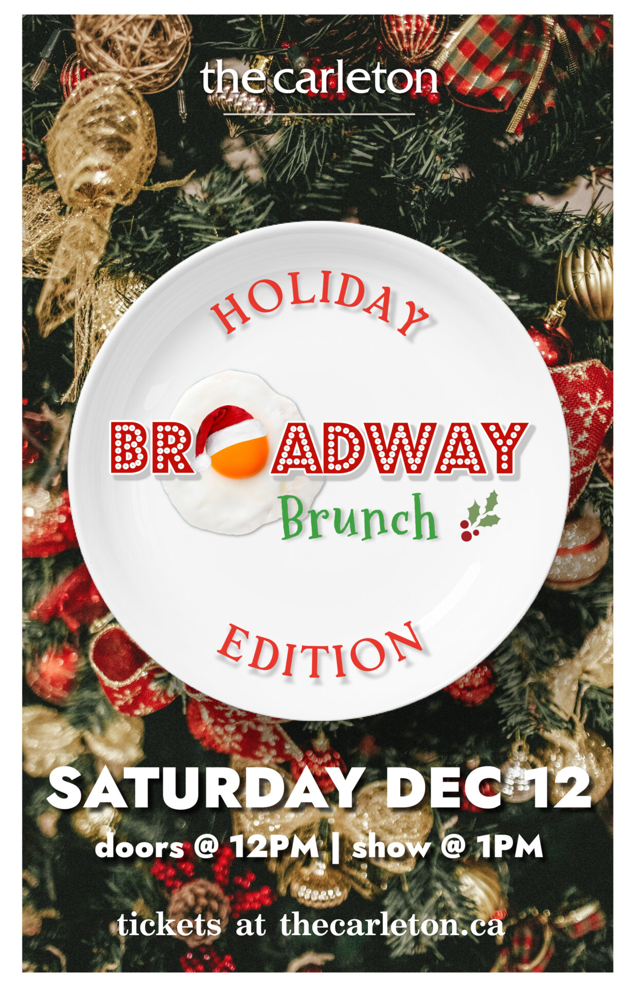 Broadway Brunch: Holiday Edition - Saturday