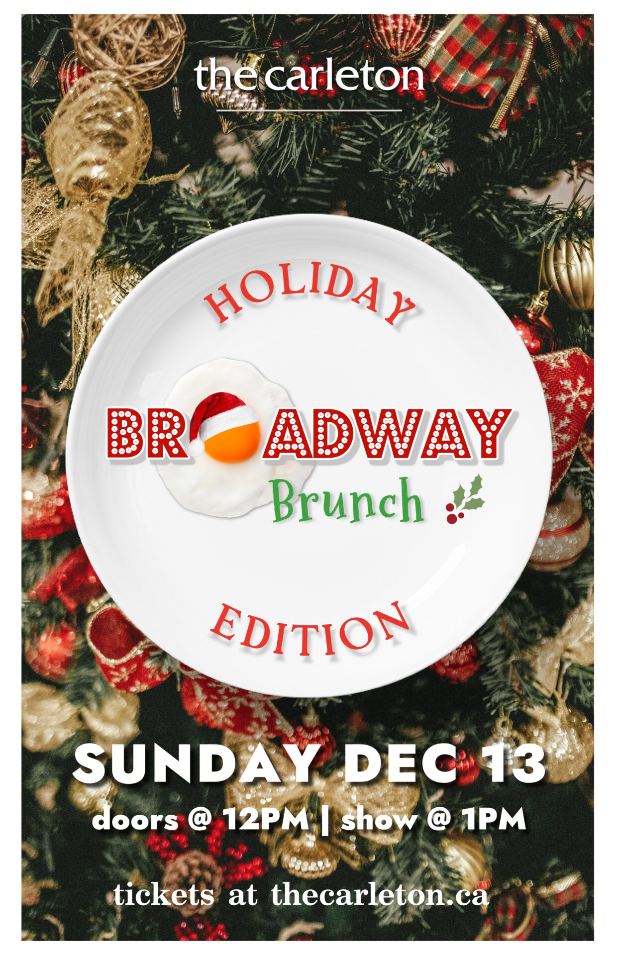 Broadway Brunch: Holiday Edition - Sunday