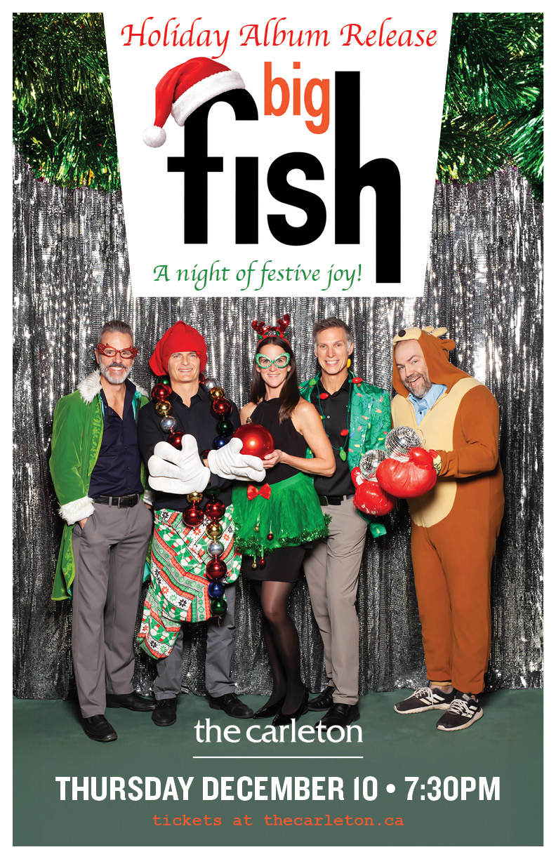 Big Fish Holiday Album Release: A Night of Festive Joy!