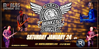 Party with MONKEYS UNCLE @ Monte's