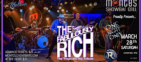 The Fabulously Rich - A Tribute to The Tragically Hip