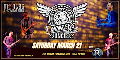 Party with MONKEYS UNCLE @ Monte's