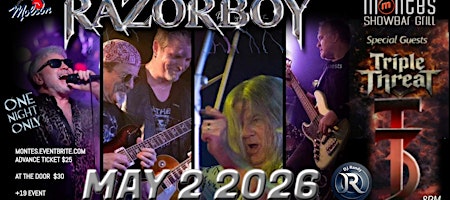 RAZORBOY - The Ultimate 80's Rock Concert Showband