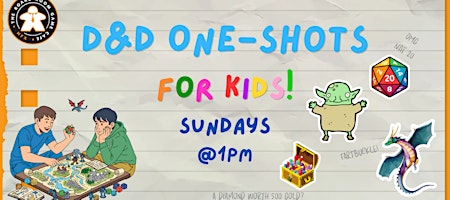 Sunday Sessions: D&D for Kids!