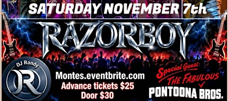 RAZORBOY - The Ultimate 80's Rock Concert Showband