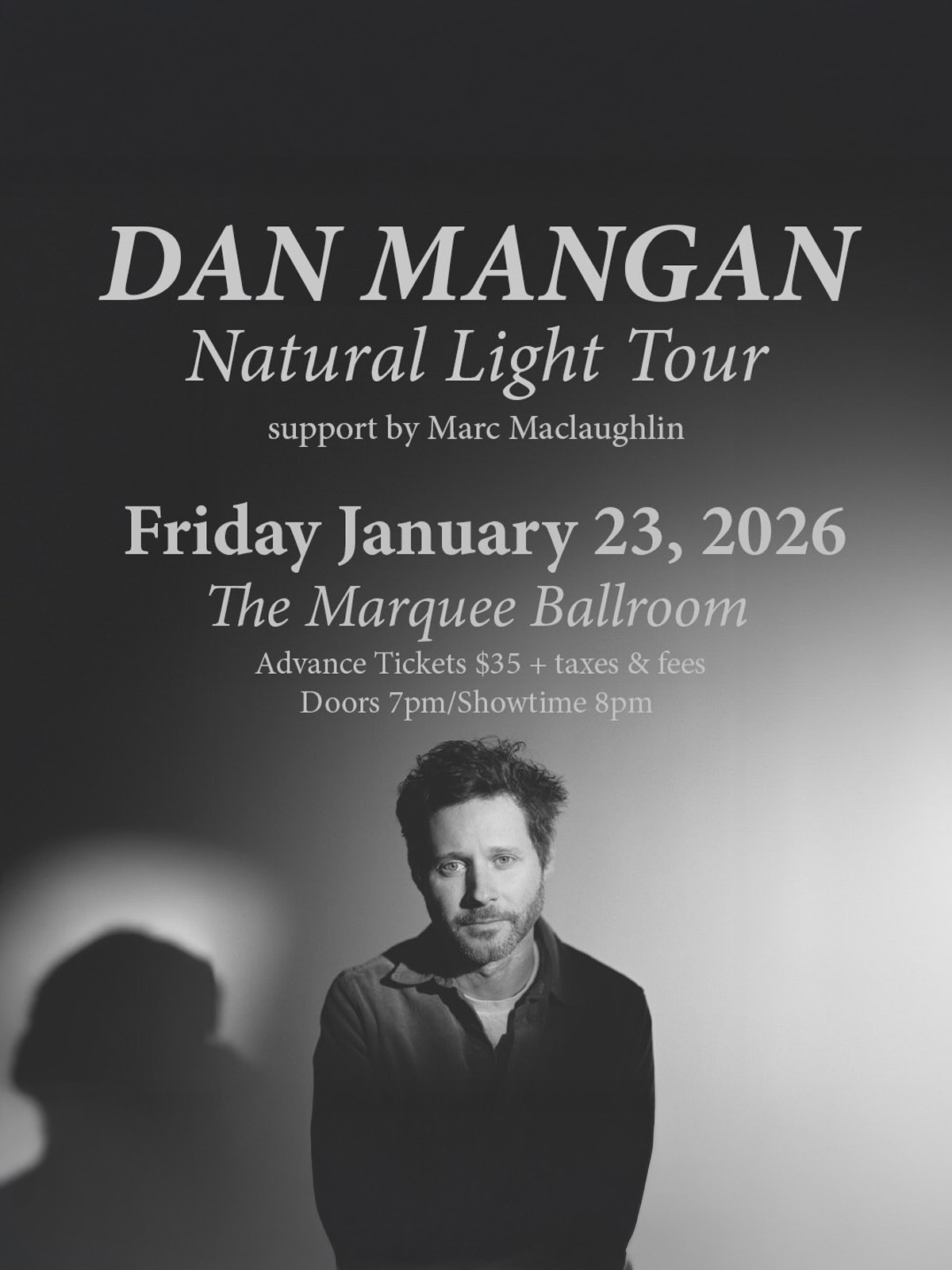 Dan Mangan: Natural Light Tour