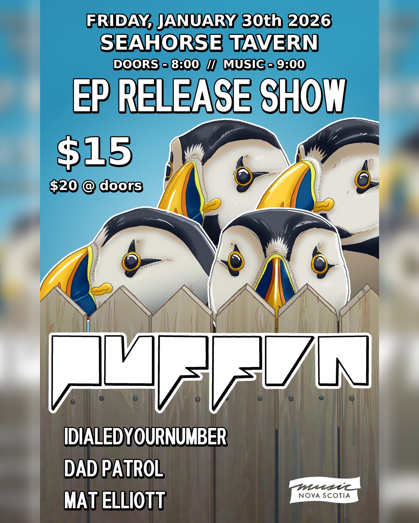 Puffin E.P. RELEASE