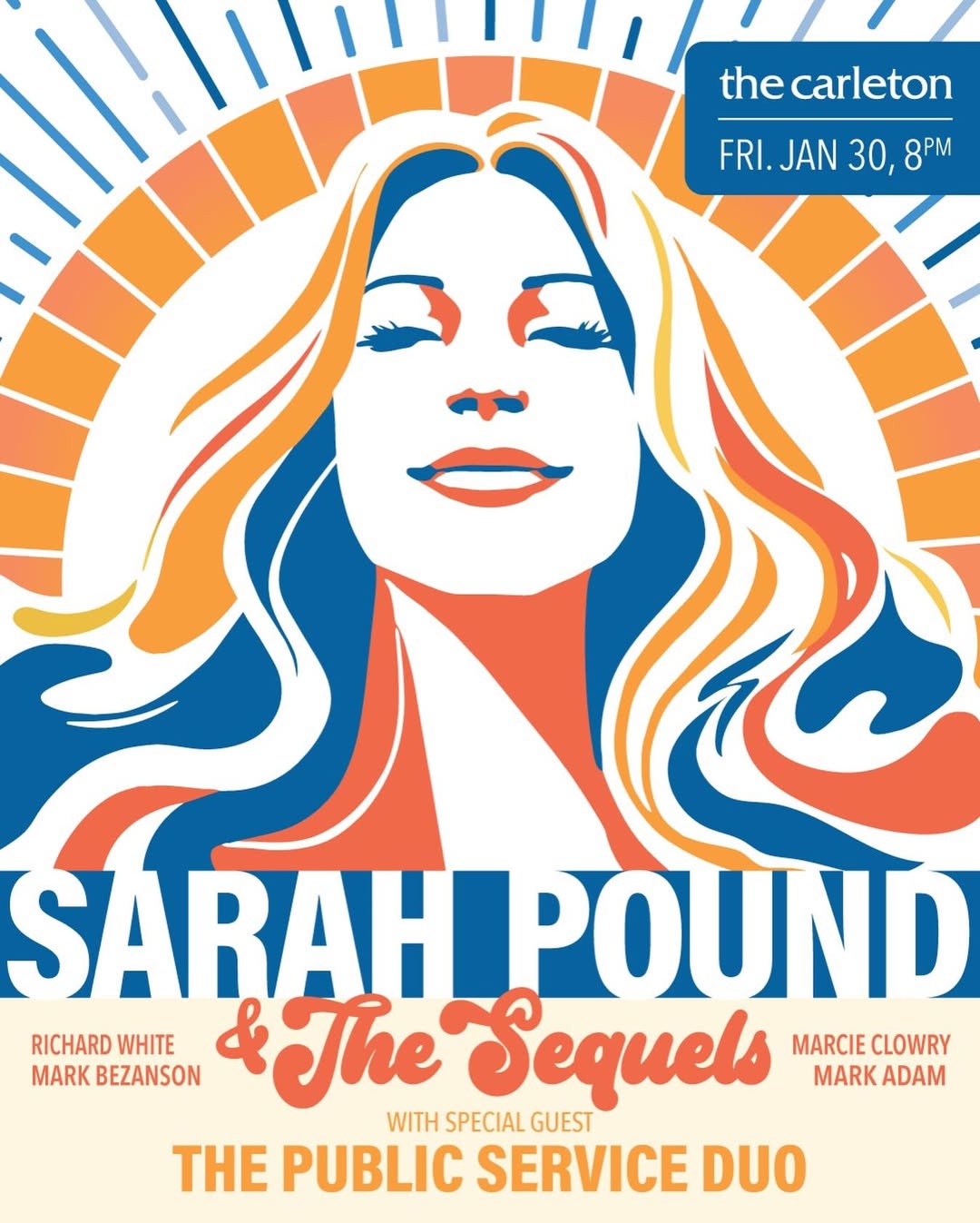 Sarah Pound & The Sequels + The Public Service Duo