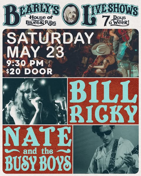 Nate & The Busy Boys w/ Bill Ricky