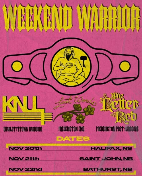 Knull, Lifeleft, Last Words & The Letter Red