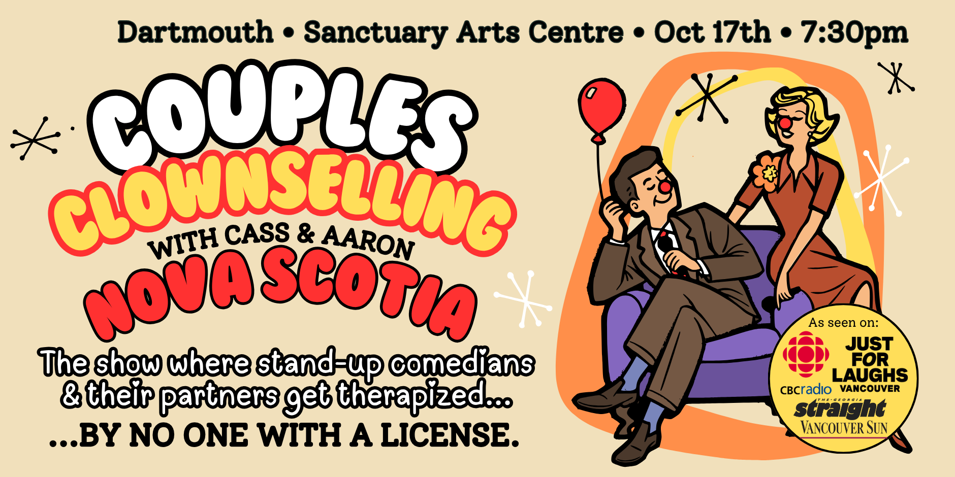 Couples Clownselling: YHZ