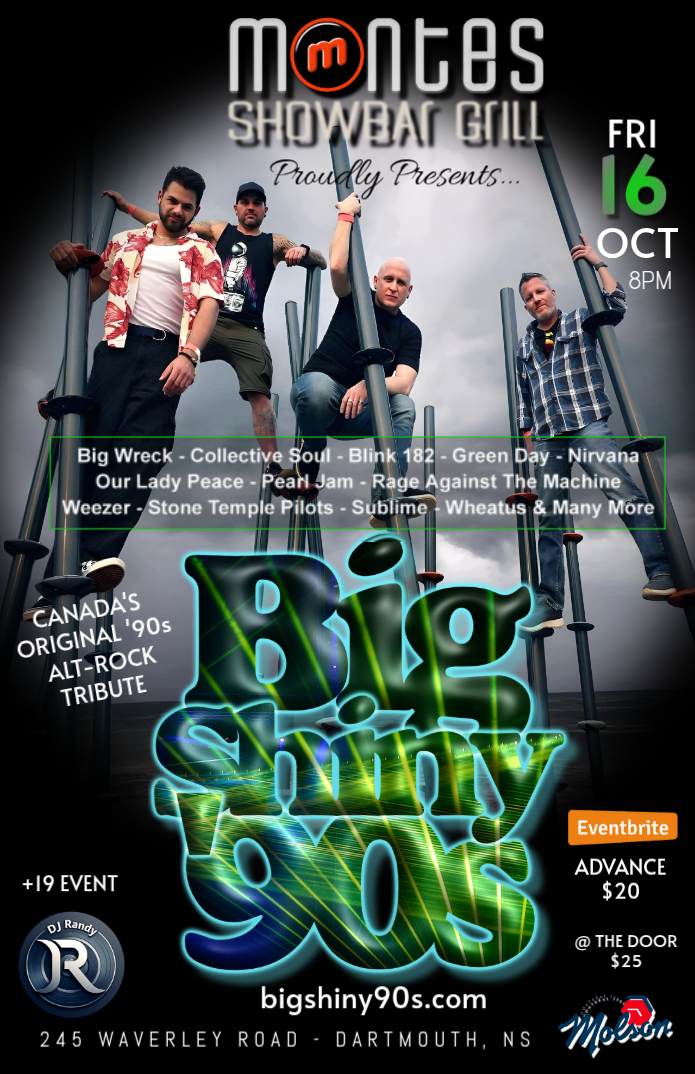 Big Shiny 90s – A Tribute to 90s ALT ROCK