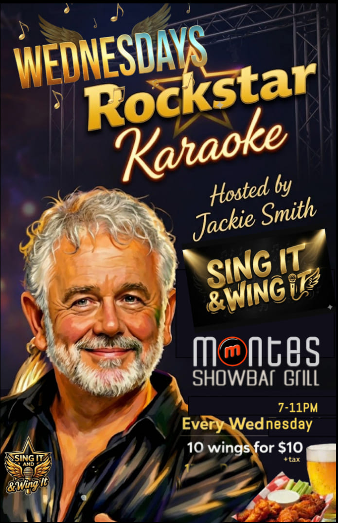 Sing It & Wing It – Every Wednesday