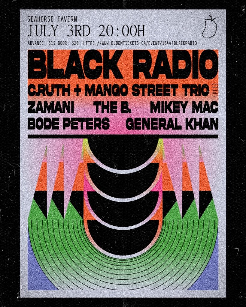 BLACK RADIO: feature ZAMANI, Bode Peters, General Khan, C.Ruth & the Mango Street Trio and Mikey Mac
