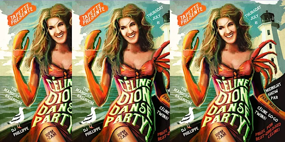 Tapette present: Céline Dion danse party HALIFAX!