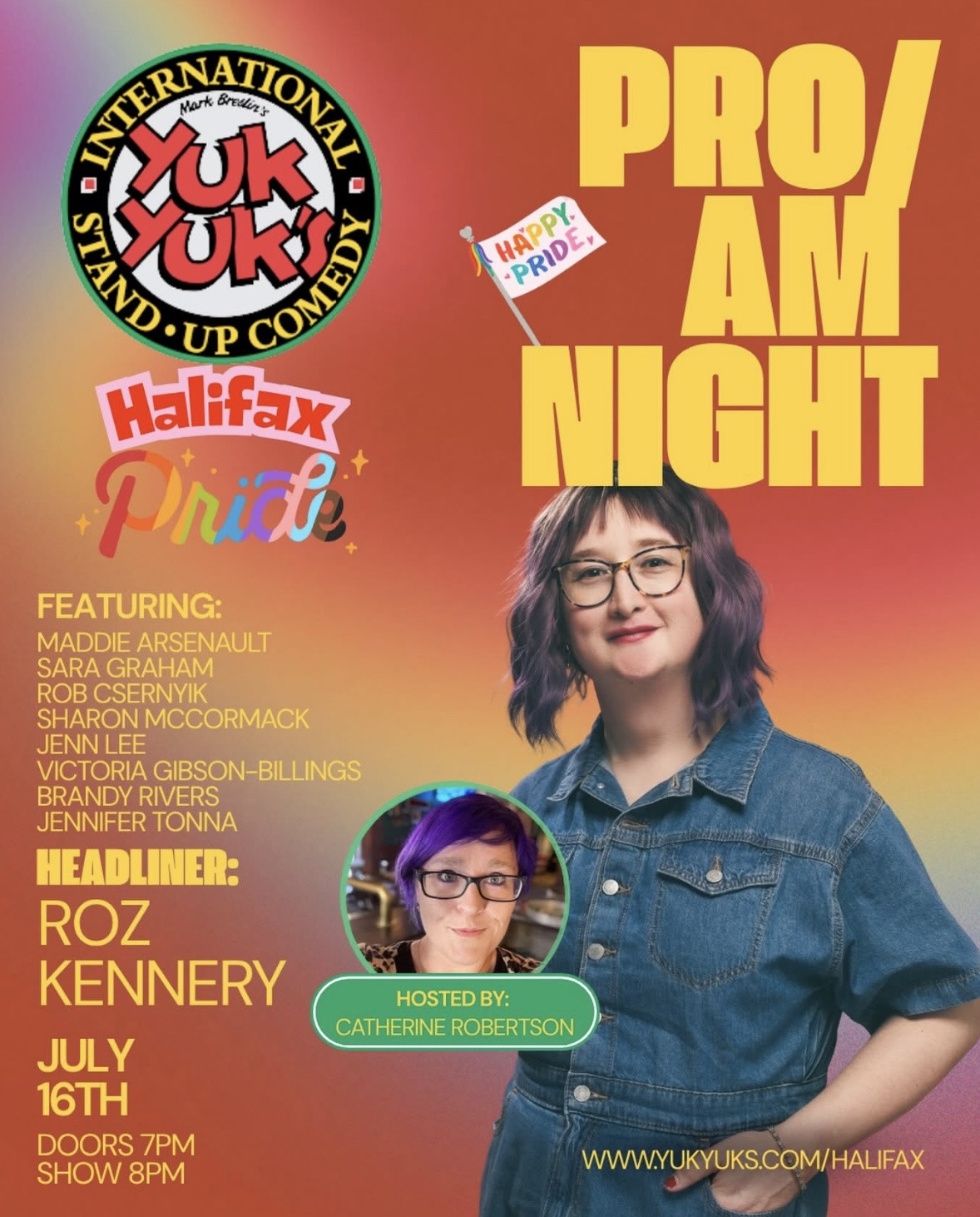 Pro-Am Night Halifax at Yuk Yuk's Halifax