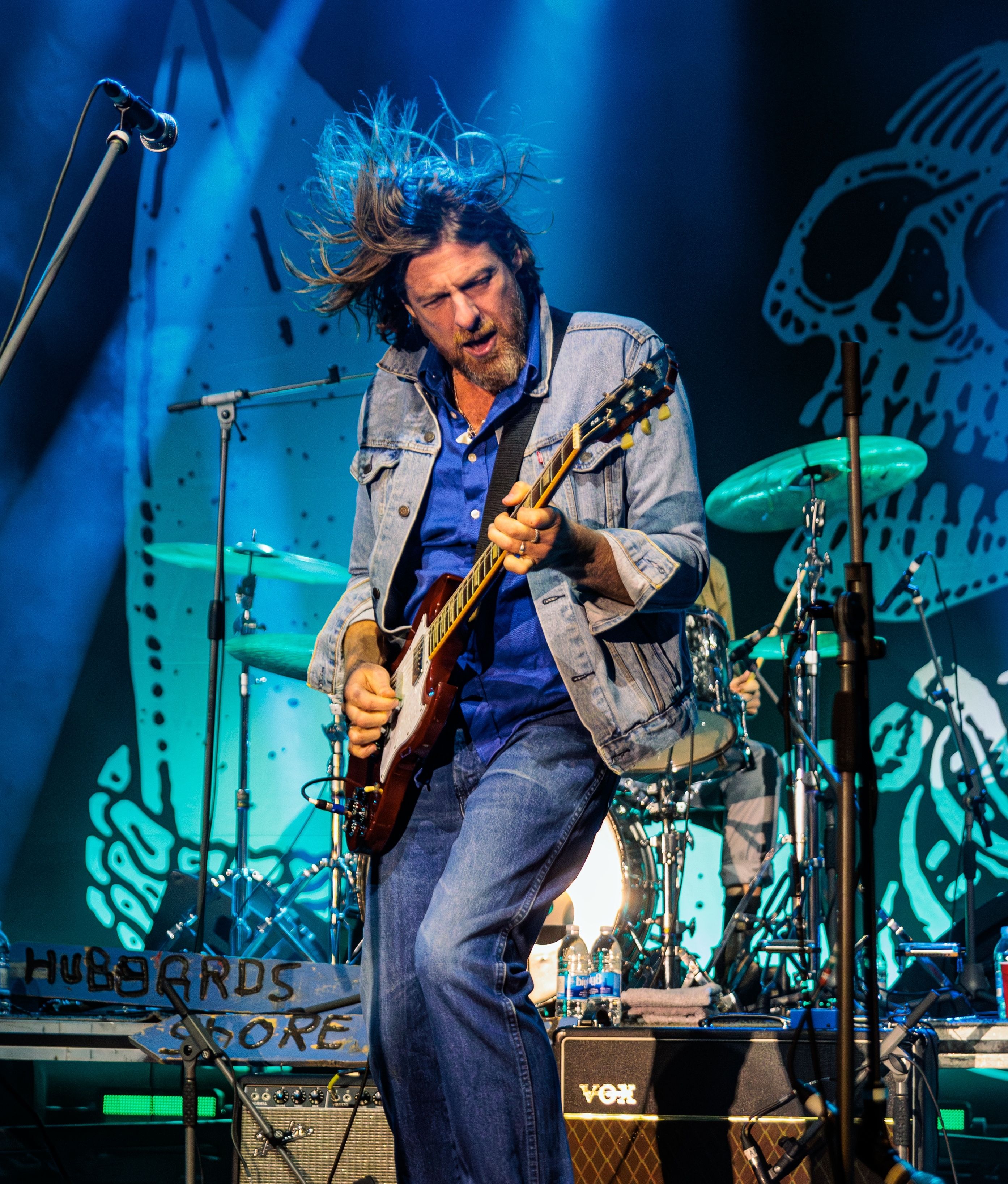 Matt Mays performing live, photographed by Trevor Savory